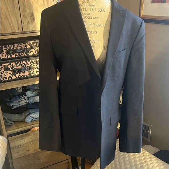 Classic Navy Banana Republic Tailored Fit Men's Blazer - 42R